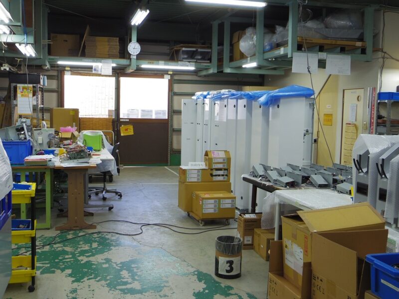 第二工場が大盛況